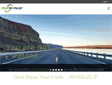 Tablet Screenshot of creditrevitalize.com